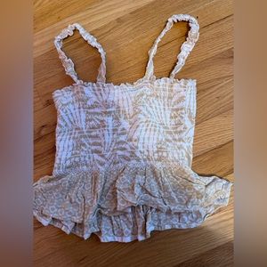 patterned tank top size s